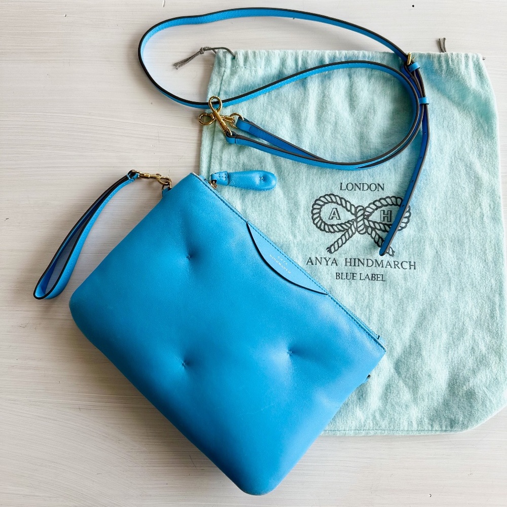 Anya Hindmarch Chubby Crossbody Bag Clutch
